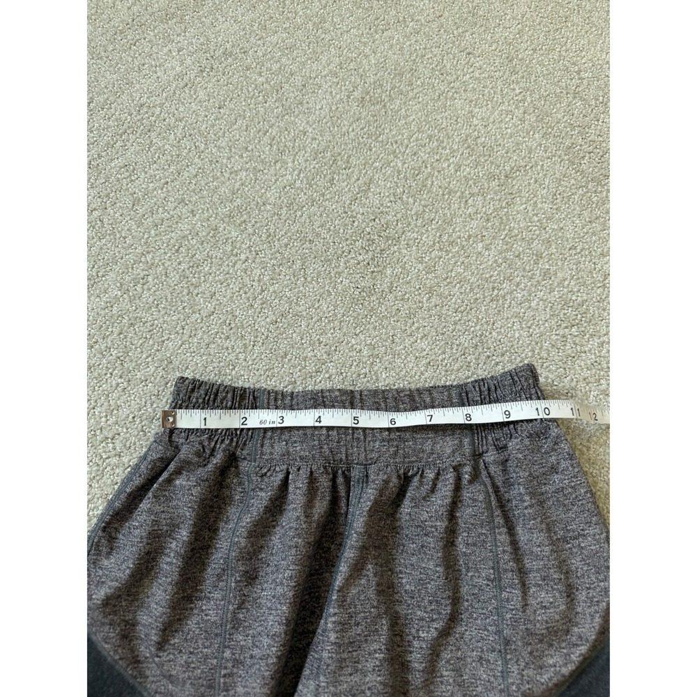 Lululemon Hotty Hot High Rise Running Shorts Heathered Grey Size 0 - Picture 5 of 6
